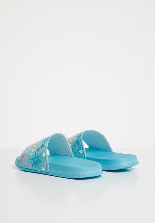 Character Fashion - Frozen pool sliders - blue