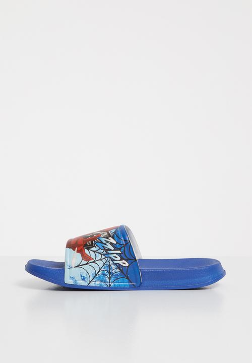 Character Fashion - Spider-Man pool sliders - blue