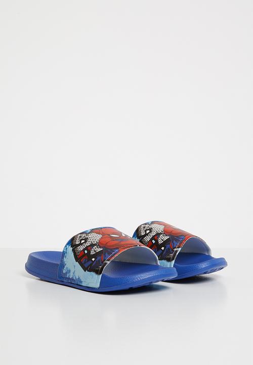 Character Fashion - Spider-Man pool sliders - blue