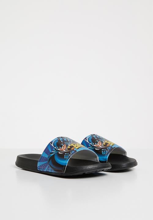 Character Fashion - Batman pool sliders - black