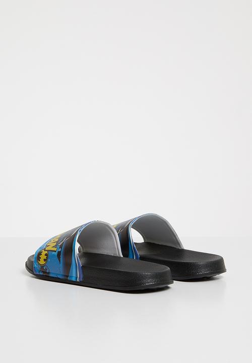 Character Fashion - Batman pool sliders - black