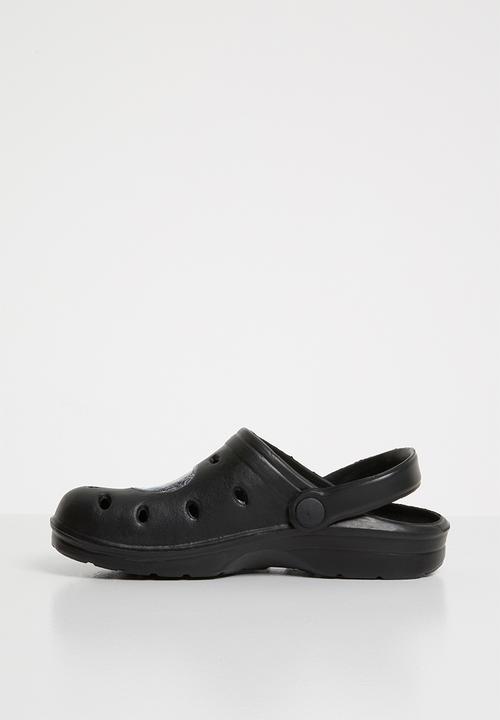 Character Fashion - The avengers summer slip on - black 