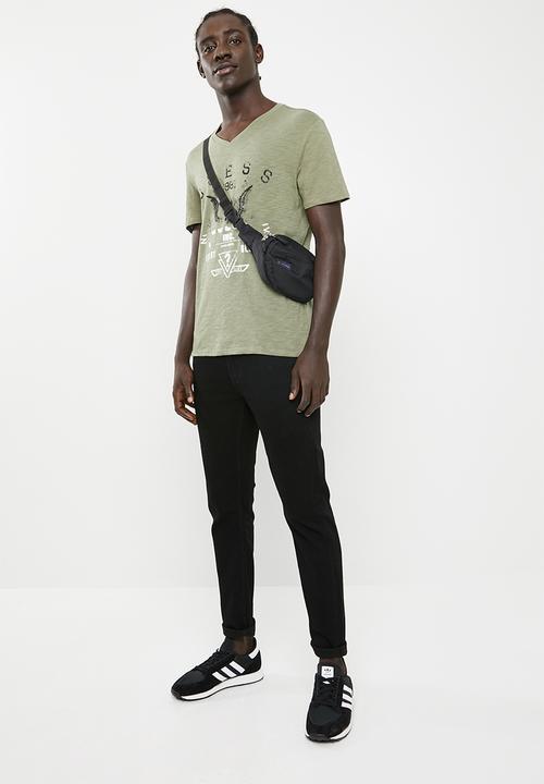 GUESS - Guess man rep tee - green
