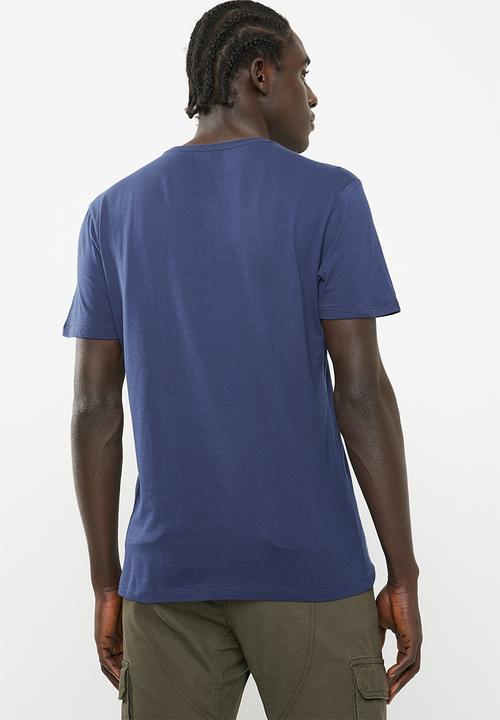 GUESS - Guess dry goods tee - blue