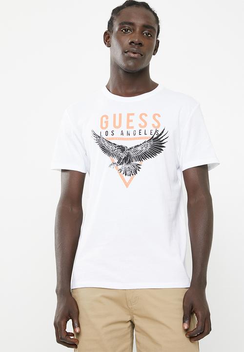 guess eagle t shirt