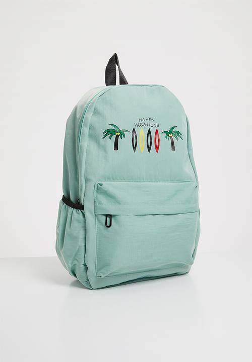 Pop Candy - Printed backpack - green