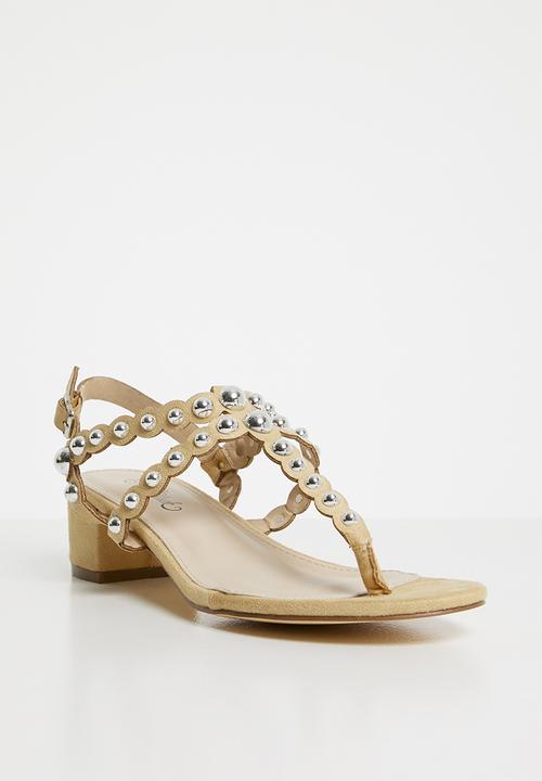 Miss Black - Samantha sandal - yellow
