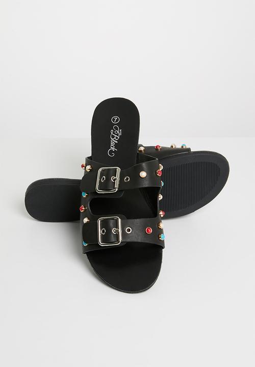 Miss Black - Bless sandal - black