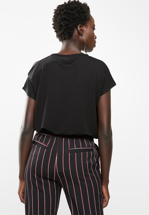 edit - Short sleeve t-shirt - black