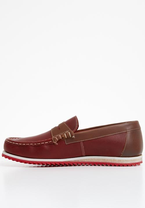 Grasshoppers - 5701 Tim-cherry denver/oatmeal denver - red