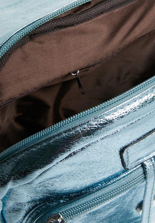 Pop Candy - Metalic backpack - blue