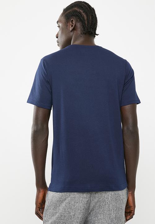 New Balance  - Heather tech short sleeve tee - blue