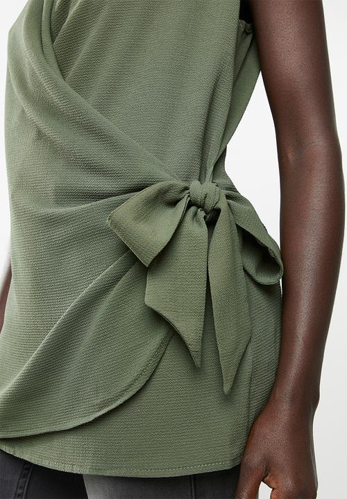edit - Wrap over top - green