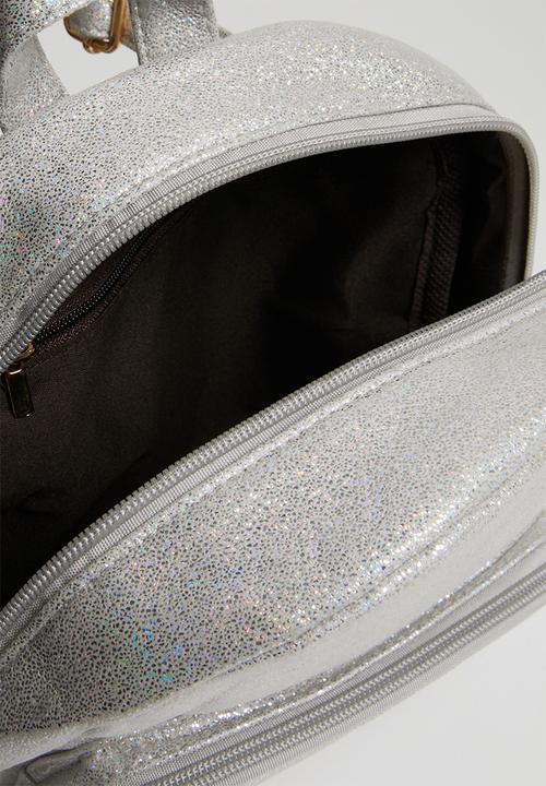 Pop Candy - Metalic backpack - silver