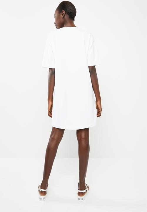 c(inch) - T-shirt dress - white