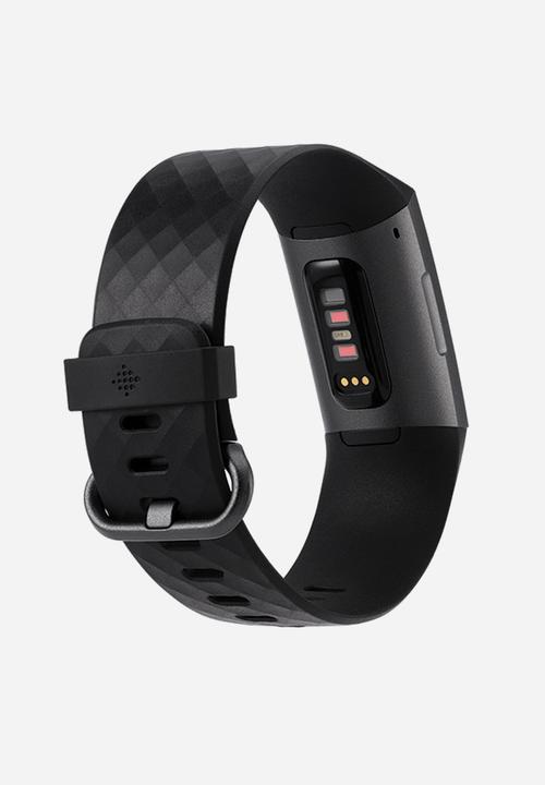 Fitbit - Fitbit charge 3 - graphite/black