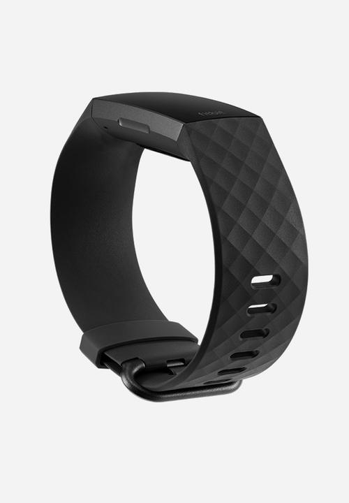 Fitbit - Fitbit charge 3 - graphite/black