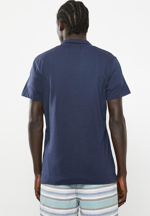STYLE REPUBLIC - Golfer short sleeve tee - navy 