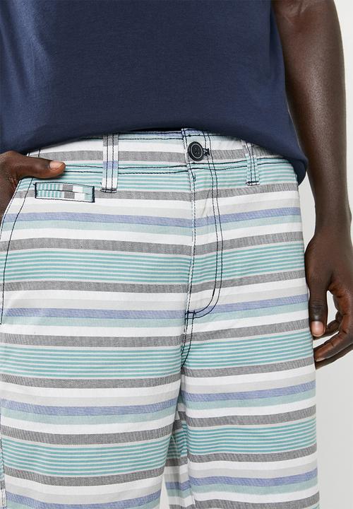 STYLE REPUBLIC - Alfred striped shorts - multi 