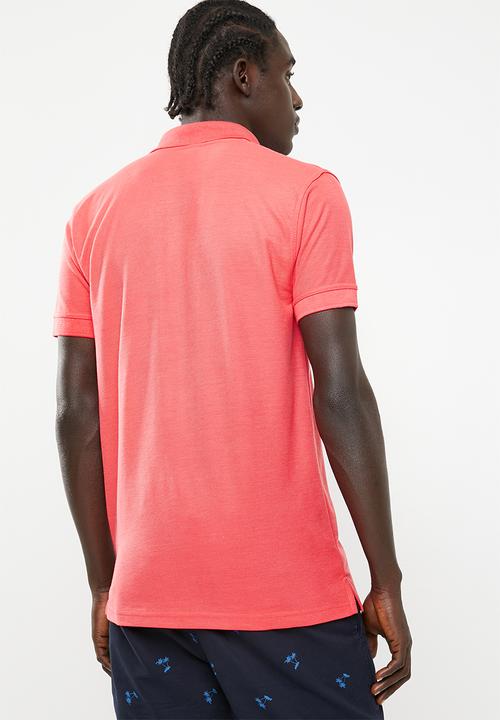 STYLE REPUBLIC - VIP Golfer short sleeve tee - coral