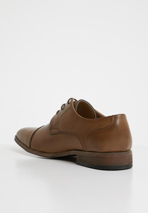 Michael Daniel - Liam capped leather derby - brown