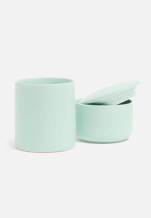Urchin Art - Toothbrush tumbler - matte duck egg