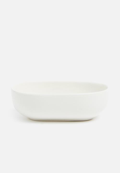 Urchin Art - Squeaky clean soap dish - white