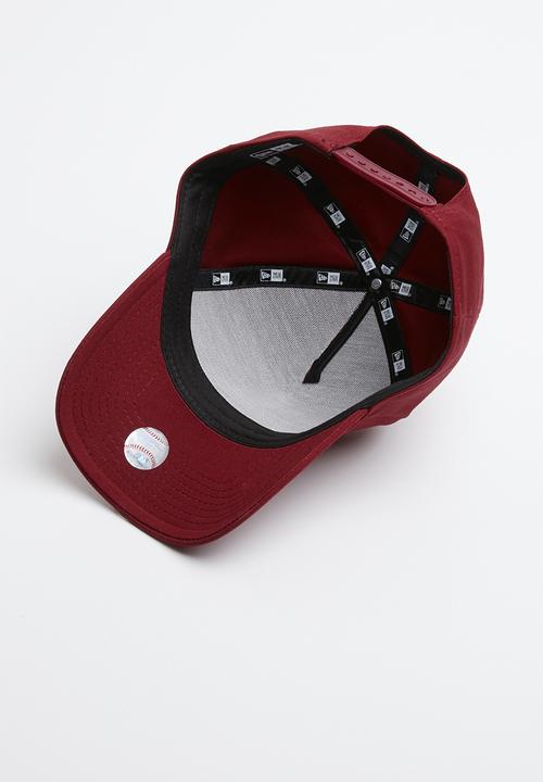 New Era - League essential aframe womens Los Angeles Dodgers - burgundy