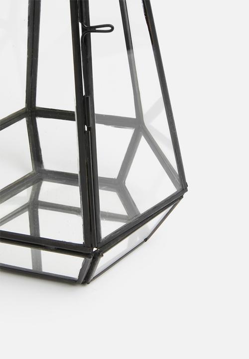 Sixth Floor - Harper lantern - black