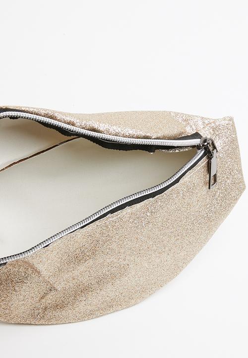 UNSEEN - Glitterati waist bag - gold