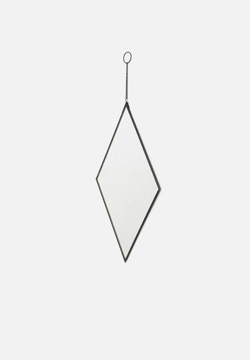 Sixth Floor - Fletcher mirror - black