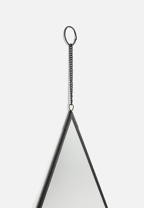 Sixth Floor - Fletcher mirror - black