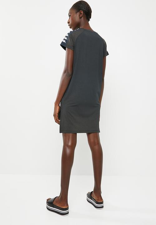 KAPPA - Banda dress - black & gold