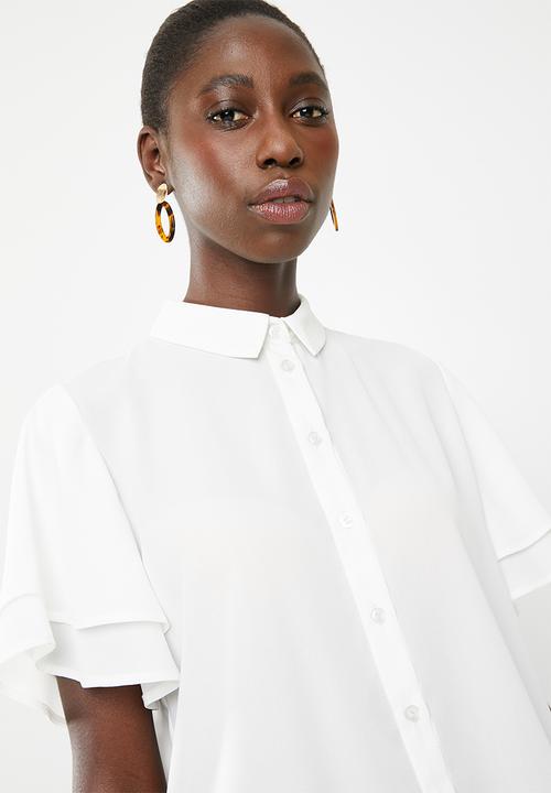 Superbalist - Soft feminine shirt - cream