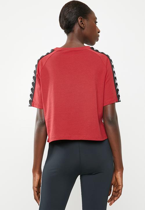 KAPPA - Banda avant t-shirt - red