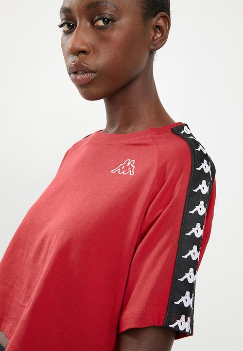 KAPPA - Banda avant t-shirt - red