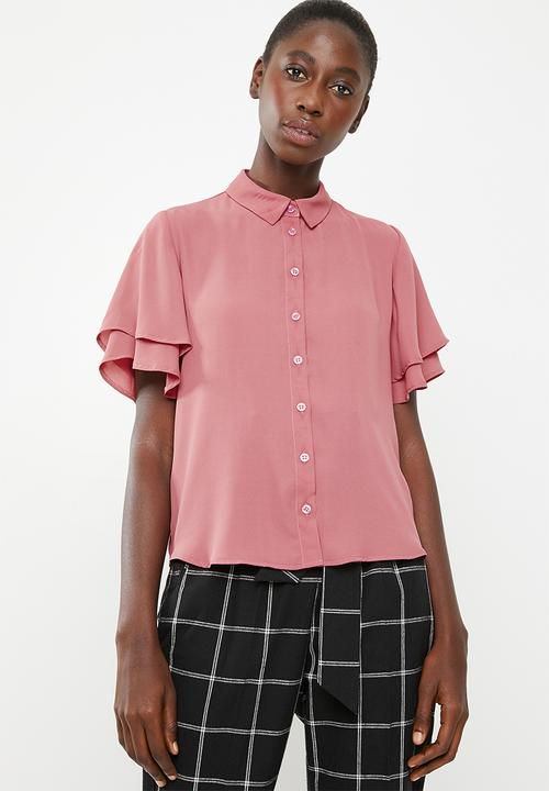 Superbalist - Soft feminine shirt - pink  
