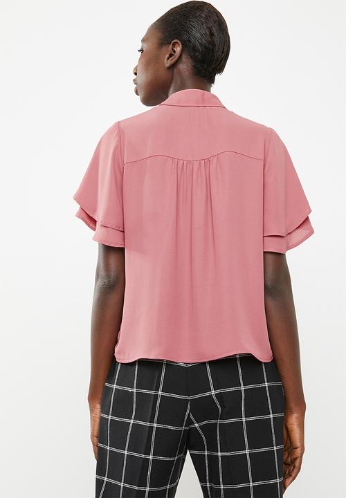 Superbalist - Soft feminine shirt - pink  