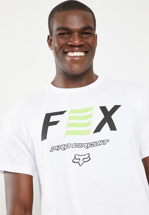 Fox - Pro circuit tee - white