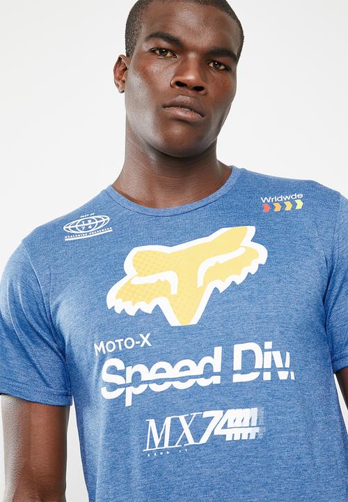 Fox - Murc toner tee - blue