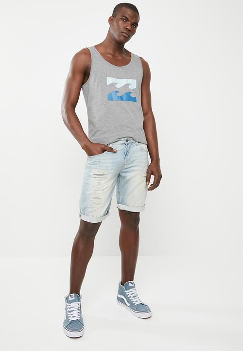 Billabong  - Team cotton singlet - grey