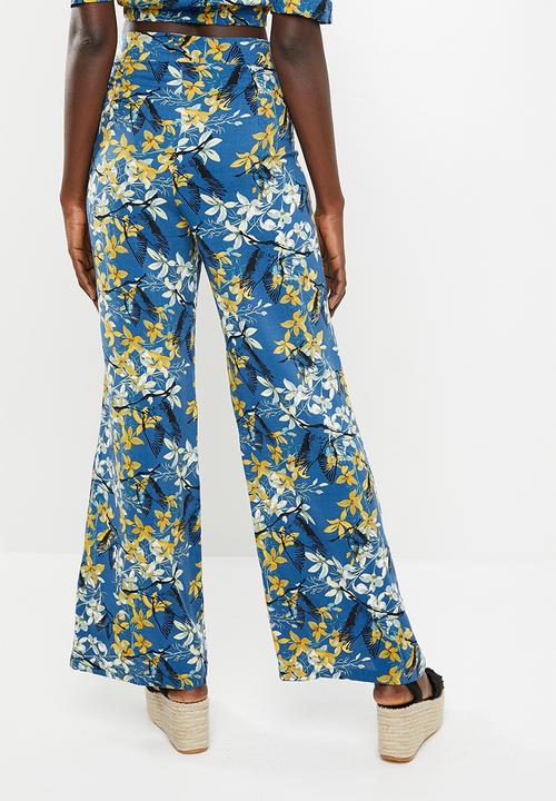 STYLE REPUBLIC - Wide leg pants - blue