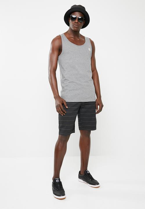 Billabong  - Essential cotton singlet - grey