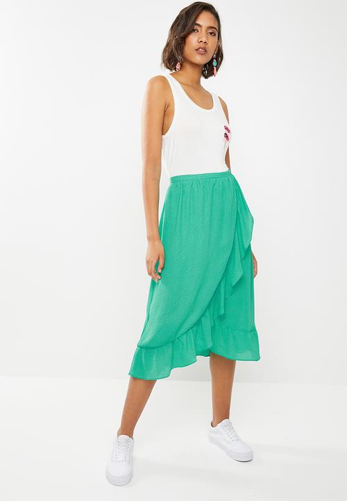ONLY - Pippa skirt - green