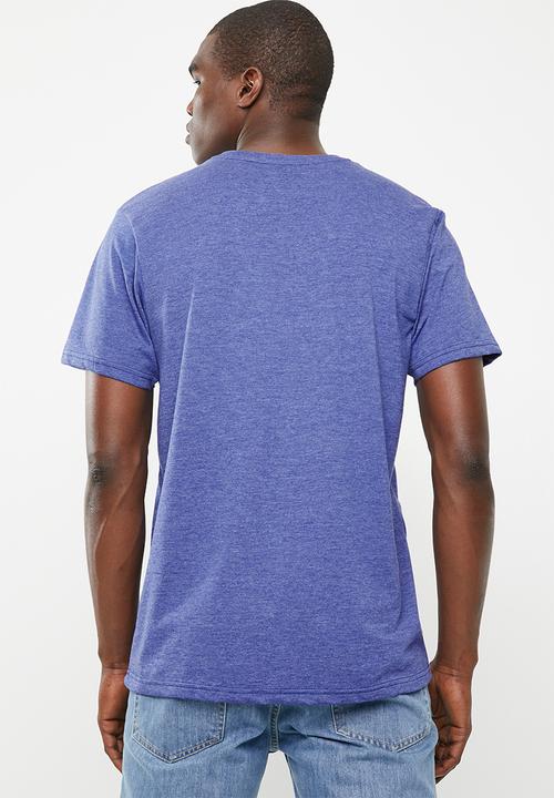 Billabong  - Flatline cotton tee - blue