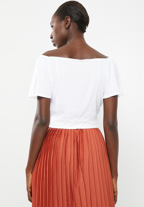 Superbalist - Tie front feminine shirt - white
