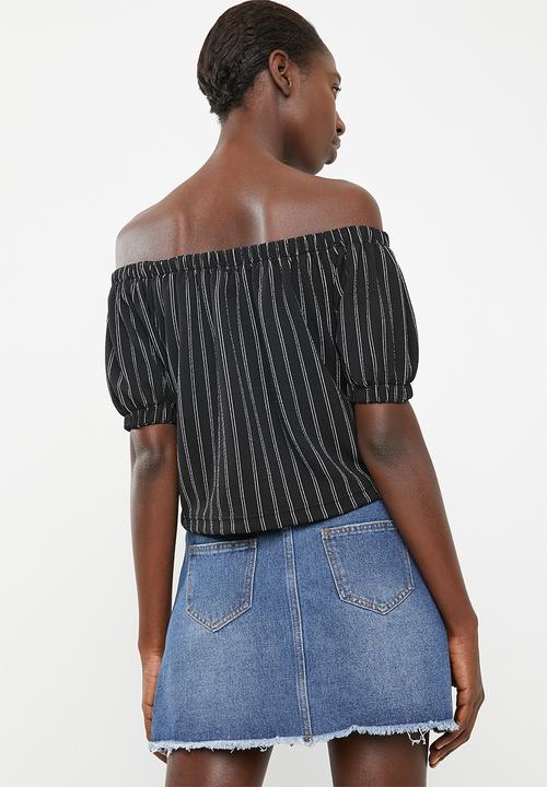 Superbalist - Off the shoulder top - black