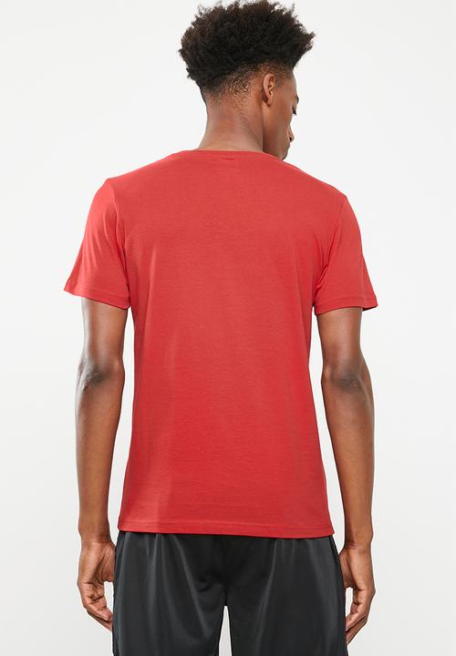 KAPPA - Authentic estessi foil slim tee - red