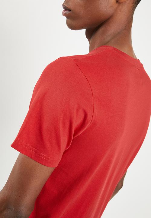KAPPA - Authentic estessi foil slim tee - red