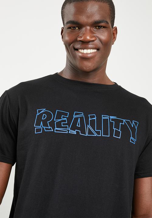 STYLE REPUBLIC - Reality tee - black